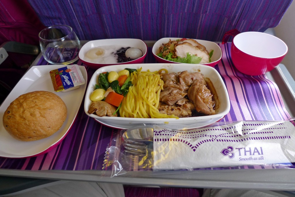 Thai Airways Economy Meal