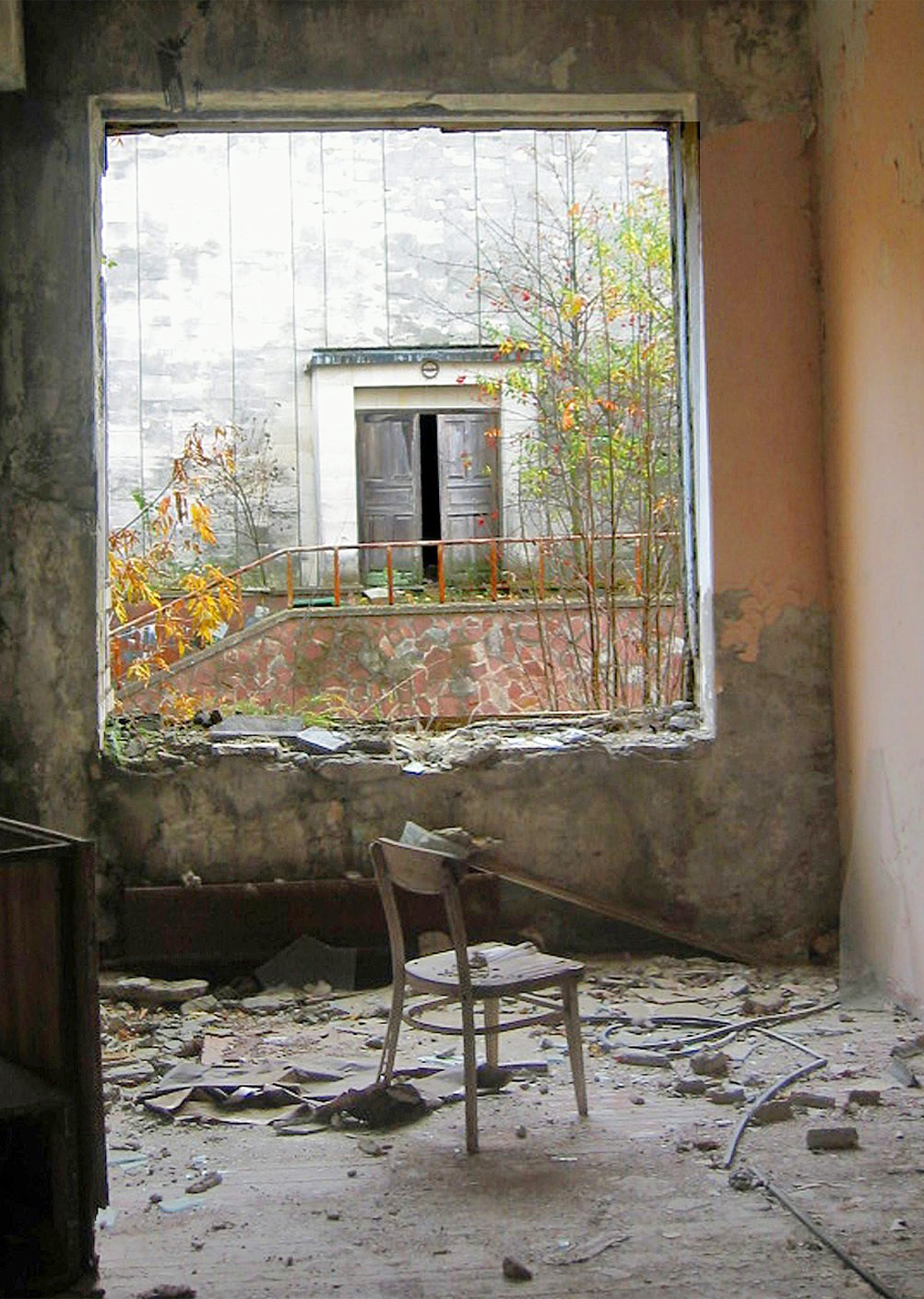 Chernobyl Pripyat Window & Chair